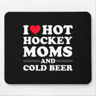 Leuke hockey Ik hou van hete hockey moeders en kou Muismat