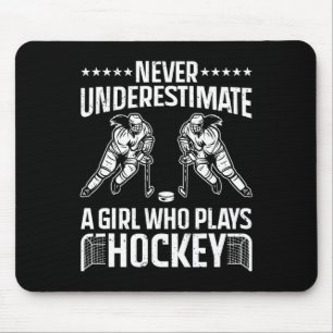 Leuke Hockey Kunst Voor Meisjes Vrouwen Hockey Spe Muismat