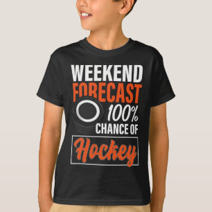 Leuke Hockey Lovers Weekend Forecast Kans van Hock T-shirt