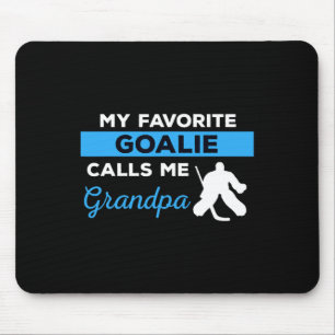 Leuke Hockey Opa Goalie Speler Sport Gift Muismat