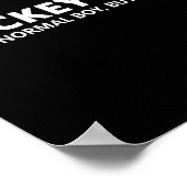 Leuke Hockey Zoon IJshockey Jongen Poster (Hoek)