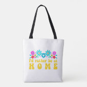 Leuke Home Canvas tas (Achterkant)