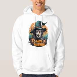 Leuke hond Halloween feest Hoodie