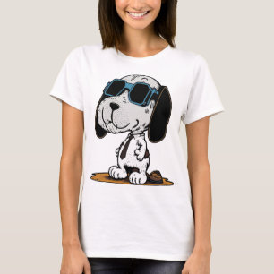 Leuke Hond in Zonnebril T-shirt