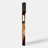 Leuke hond. Kaniche in een Aristoteles pak Case-Mate iPhone Case (Achterkant / Rechts)