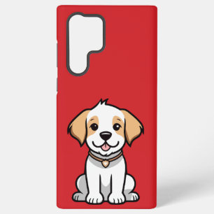 Leuke hond voor Samsung S23 ULTRA HOESJES Galaxy Hoesje