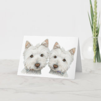 Leuke Honden Westie Kaart