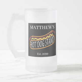Leuke Hot Dog Stand Drinkware Soda Tumblers Bril Matglas Bierpul