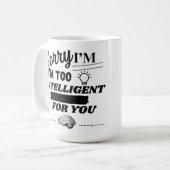 Leuke Humor Quote Funny Coffee Mok (Voorkant links)