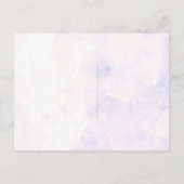 Leuke Hydrangea Bruiloft Entree Keuze RSVP-kaart Uitnodiging Briefkaart (Achterkant)