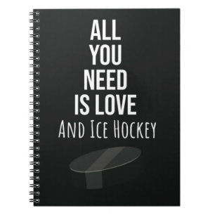 Leuke ijshockey cadeauaccessoires sport notitieboek