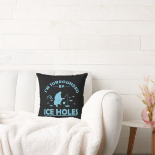 Leuke ijsvis quote kussen