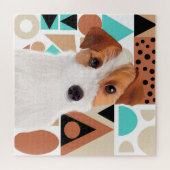Leuke Jack Russell Terrier Hond Legpuzzel (Horizontaal)
