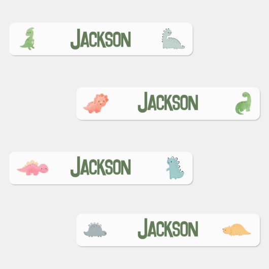 Leuke Jongens Dinosaurus Kleding Labels Terug naar (Groep)