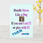 LEUKE KAART STRESS RELIEVER (Gele Bloem)