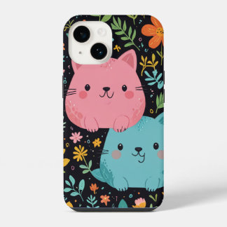 Leuke karakter iPhone case 14 Hoesje