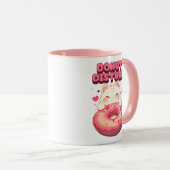 Leuke kat donut mok (Voorkant rechts)