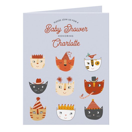 Leuke kat Genderneutraal Baby shower