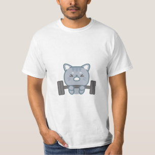 Leuke kat gym liefhebbers ontwerp Cat Gym Lover T-shirt