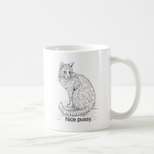 LEUKE KAT KOFFIEMOK (Rechts)