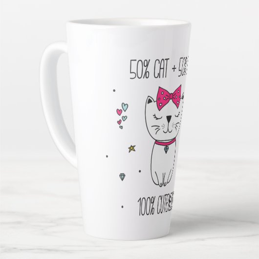 Leuke kat Latte Mok (Linkerhoek)