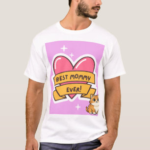 Leuke kat ontwerp T-shirt