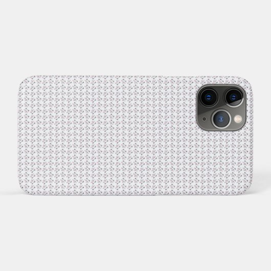 Leuke kat patroon naadloze achtergrond Case-Mate iPhone case (Achterkant (horizontaal))