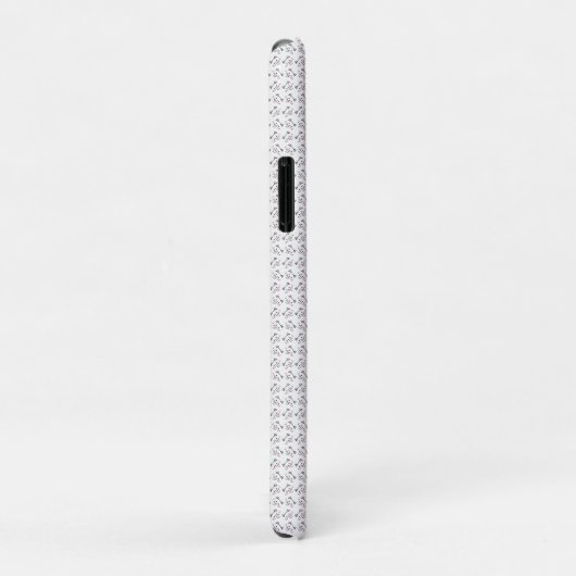 Leuke kat patroon naadloze achtergrond Case-Mate iPhone case (Achterkant/rechts)