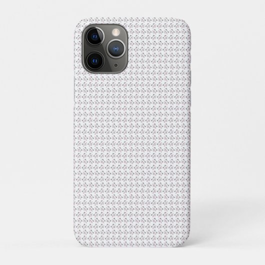 Leuke kat patroon naadloze achtergrond Case-Mate iPhone case (Achterkant)