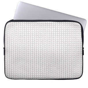 Leuke kat patroon naadloze achtergrond laptop sleeve