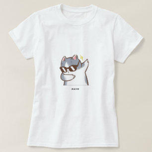 leuke kat t-shirt
