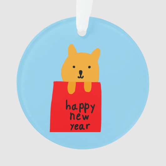 leuke katten ornament (voorkant)
