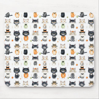 Leuke katten patroon mousepad muismat
