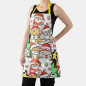 Leuke Katten pet Kerstman Schort (Insitu)