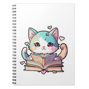 Leuke katten Verbazingwekkend ontwerp Leesboeken d Notitieboek