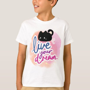 Leuke kattenliefhebbers ontwerp t-shirt