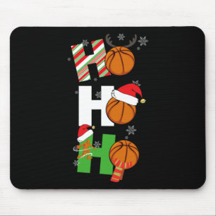 Leuke Kerst Basketbal Pyjama Speler Matching C Muismat