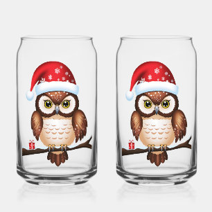 Leuke kerst blikvorm glas