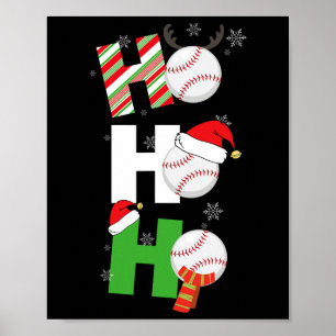 Leuke Kerst Bysebyll Pyjama Speler Matching Thee Poster