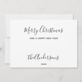 Leuke kerst dieren hond kat puppy kitten feestdagenkaart (Achterkant)