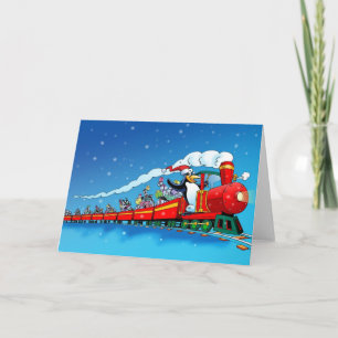Leuke kerst! feestdagen kaart