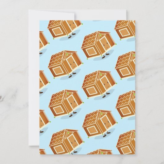 Leuke kerst in juli Uitnodiging (Achterkant)