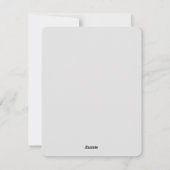 Leuke kerst tea feestdagenkaart (Achterkant)