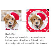 Leuke Kerstliefde Kerstman Aangepaste Fotonaam Bla Cadeaupapier