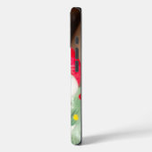  Leuke Kerstman met Snow Art Print Case-Mate iPhone Case (Achterkant / Links)
