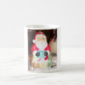 Leuke Kerstman met Snow Art Print Koffiemok (Center)