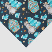 Leuke Kerstmis Gnome en Decoraties Tissuepapier (Detail)