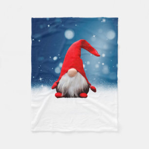 Leuke Kerstmis Kerstman Sneeuw Sterren Fleece Deken