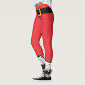 Leuke kerstvakantie rode kerstbroek leggings (Links)