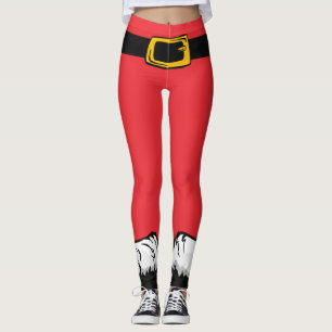 Leuke kerstvakantie rode kerstbroek leggings